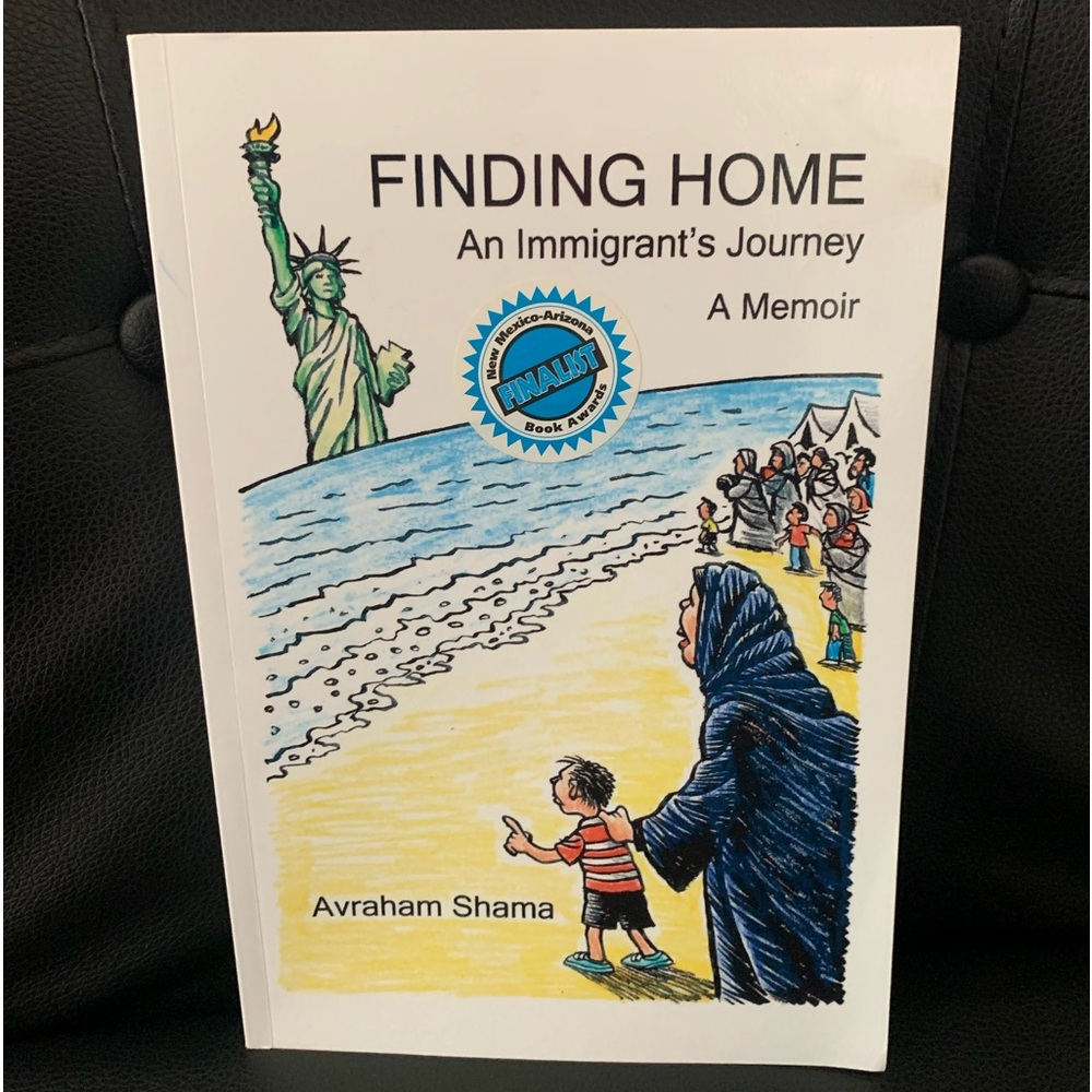 Finding Home Memoir 2016 Pb Book signed inscribed By author Avraham Avi Shama